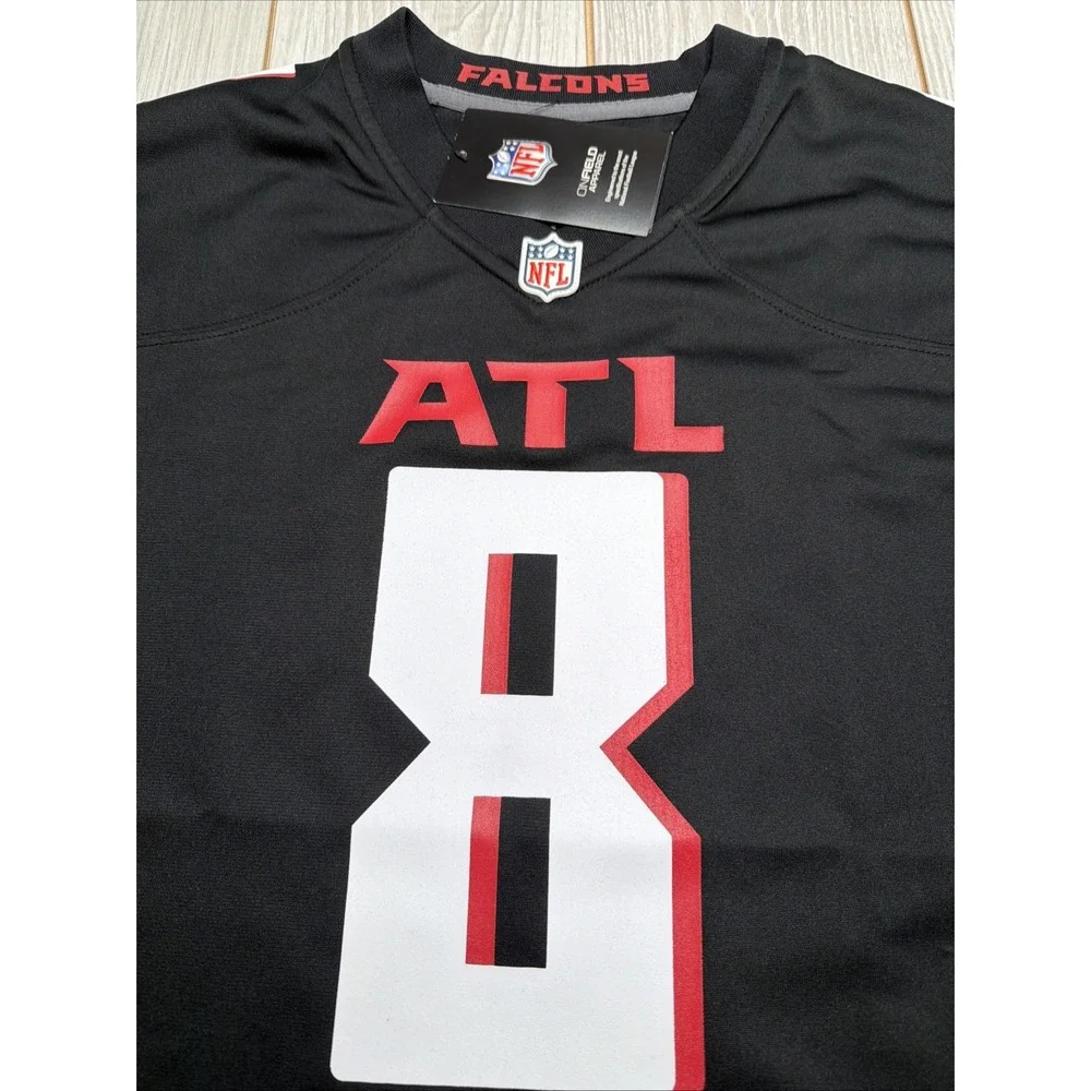 New Nike Atlanta Falcons Youth Kyle Pitts Sr Football Jersey Size Kids Large